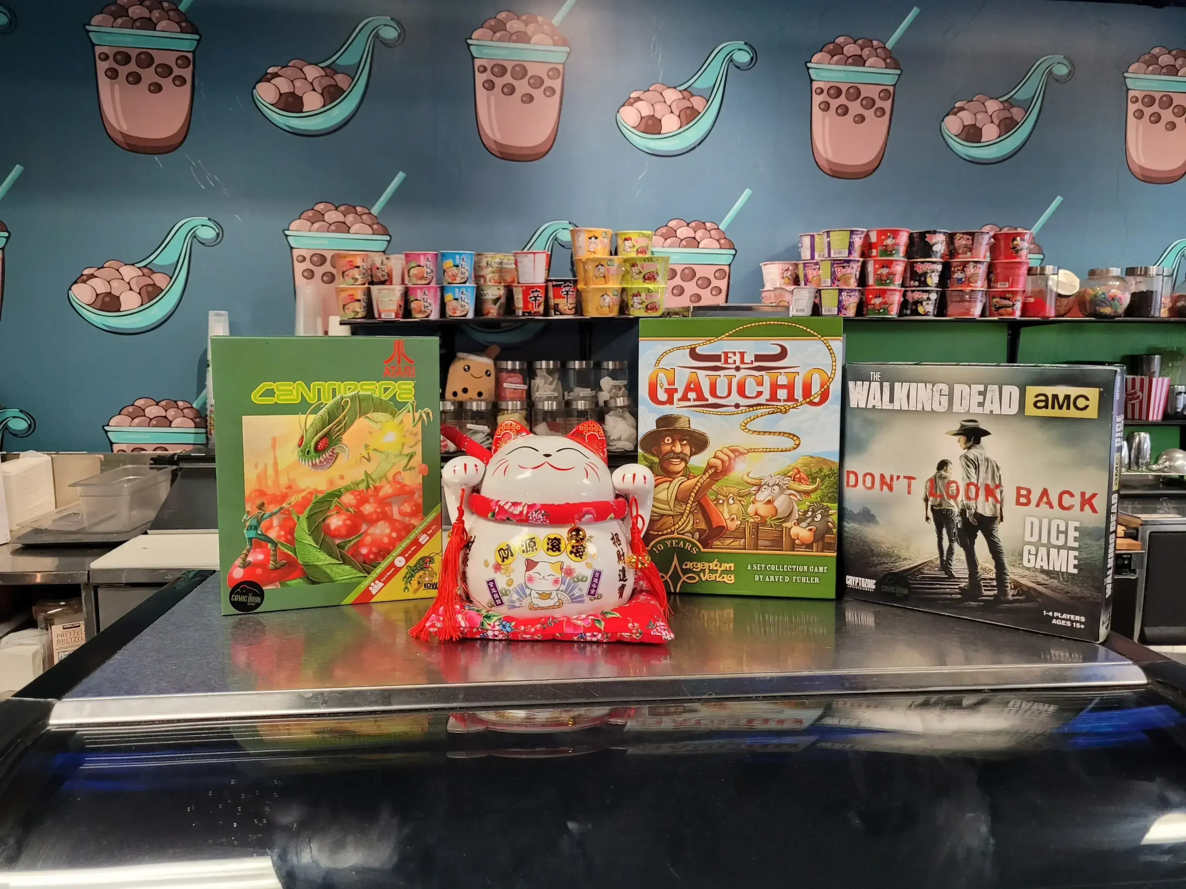 Display of board games